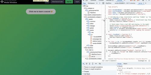 Browser dev tools screenshot