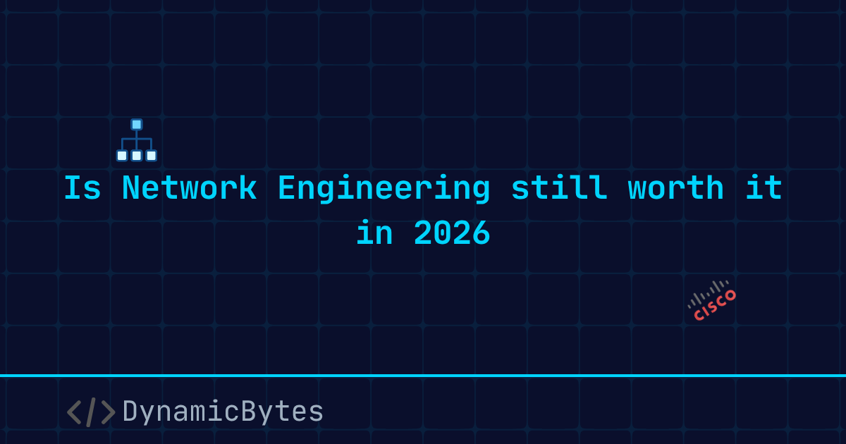 Is Network Engineering Still Worth It in 2026? (Full Career Breakdown & Roadmap)